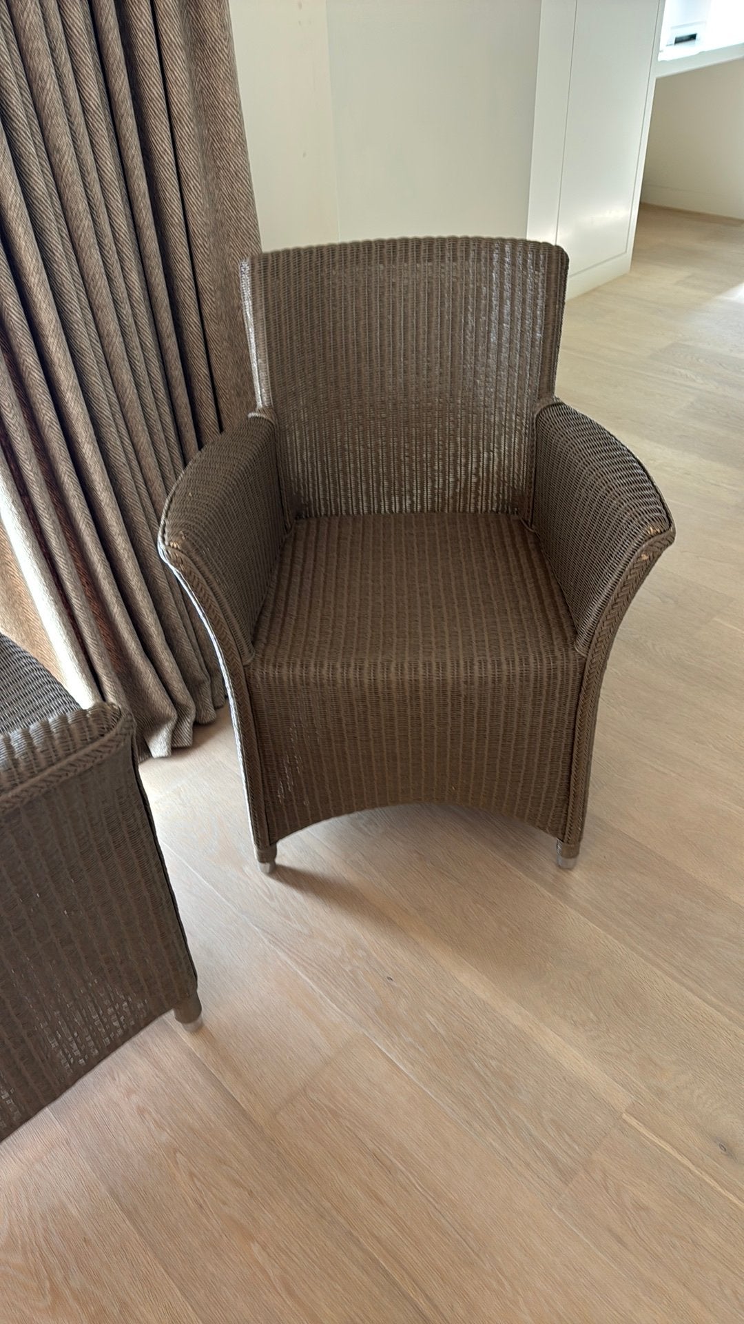 Vincent Sheppard 4 chaises en osier, Maison & Meubles, Chaises, Enlèvement, Comme neuf