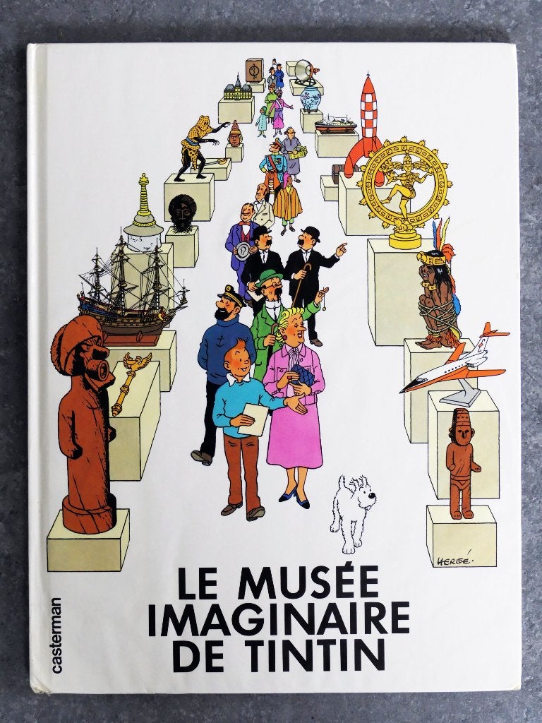 Le musée imaginaire de Tintin / Hergé, Enlèvement ou Envoi, Tintin, Utilisé, Livre ou Jeu