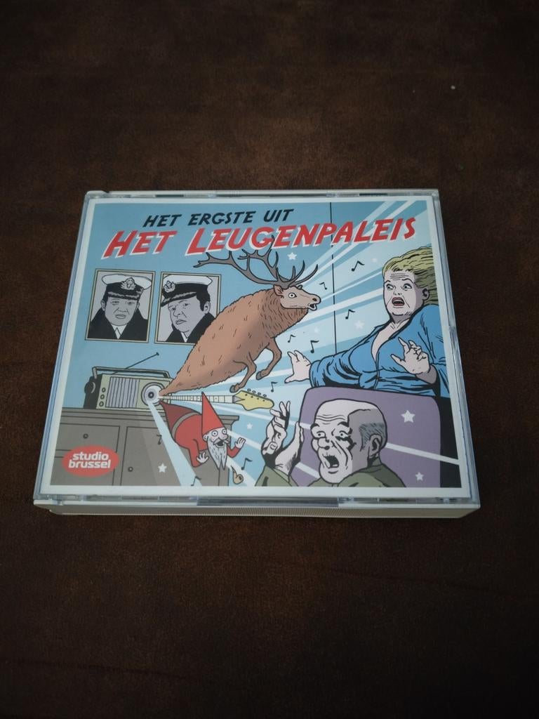 Cd Het ergste uit het leugenpaleis - Studio Brussel, CD & DVD, CD | Humour & Cabaret, Enlèvement ou Envoi, Comme neuf, Coffret
