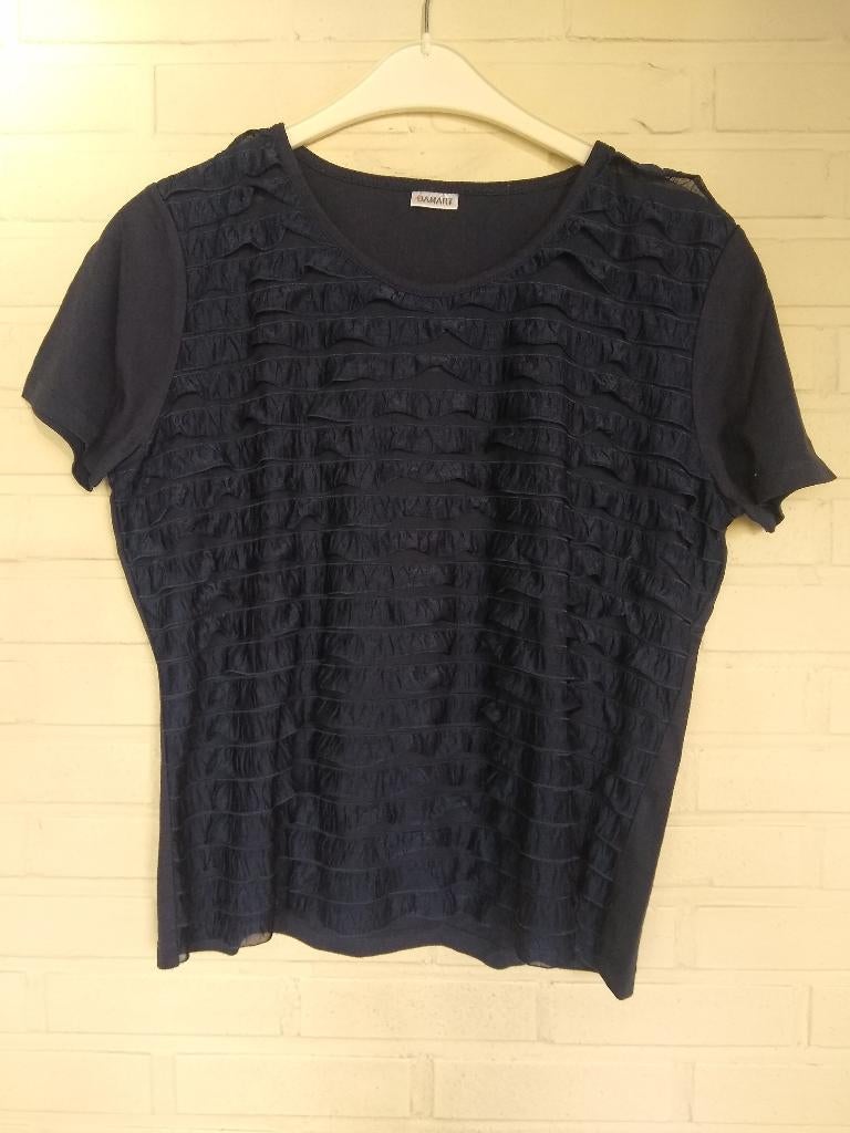 T-shirt uni bleu foncé, Damart, BNL taille M, Vêtements | Femmes, Manches courtes, Taille 38/40 (M), Comme neuf, Enlèvement