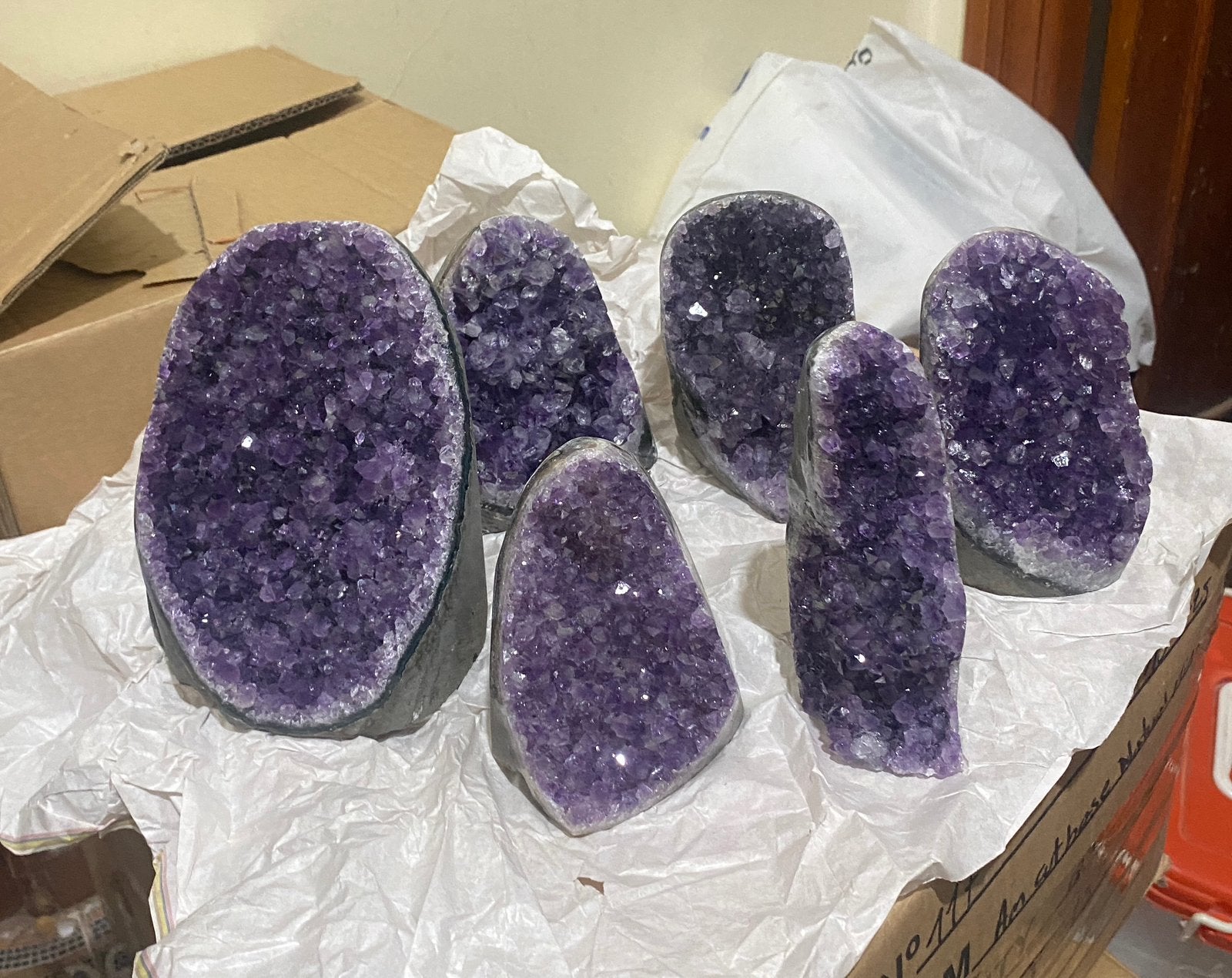 Natuurlijke Amethist – €70/kg, Verzamelen, Mineralen en Fossielen, Ophalen, Mineraal