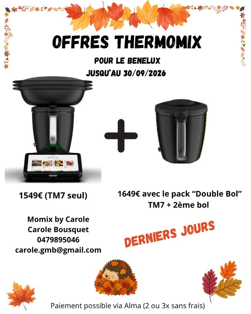 Thermomix TM7, Enlèvement, Neuf, 8 personnes et plus
