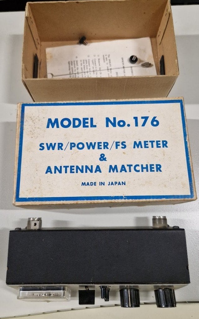 SWR meter model 176, Ophalen of Verzenden, Gebruikt, Zender