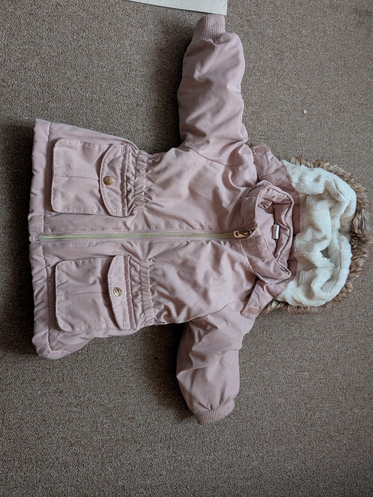 jasje / winterjasje maat 74, Kinderen en Baby's, Ophalen of Verzenden, Zo goed als nieuw, Meisje, Jasje