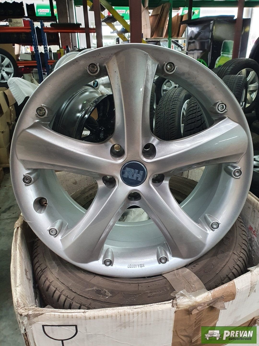 RH 5x108 17 INCH Ford Jaguar 8J ET 35, Auto-onderdelen, Banden en Velgen, Velg(en), -, -, Nieuw