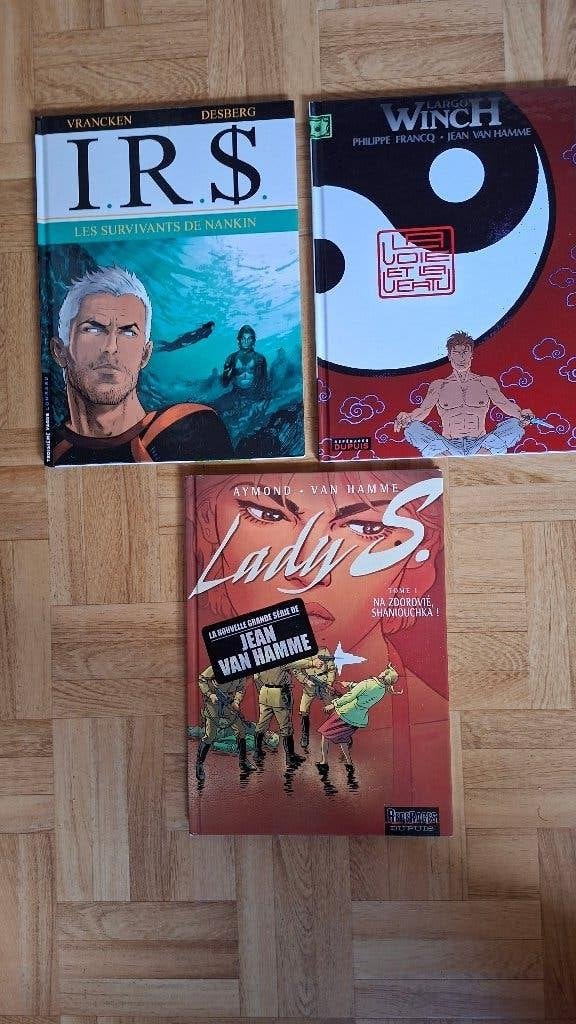 LOT BD LARGO WINCH  LADY S IRS, Livres, Plusieurs BD, Enlèvement ou Envoi, Francq - Van Hamme, Comme neuf
