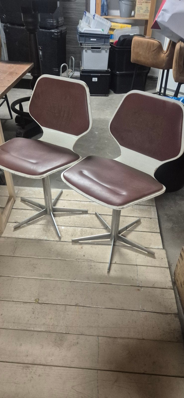 2 vintage stoelen, Huis en Inrichting, Ophalen