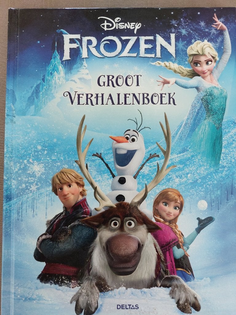 Disney Frozen - Groot verhalenboek, Ophalen, Zo goed als nieuw, Disney, Sprookjes