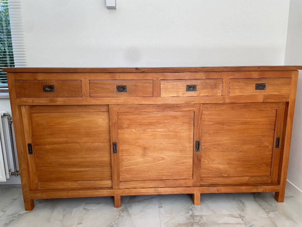 Teak dressoir Ethnicraft, Huis en Inrichting, Ophalen, Zo goed als nieuw, Teakhout