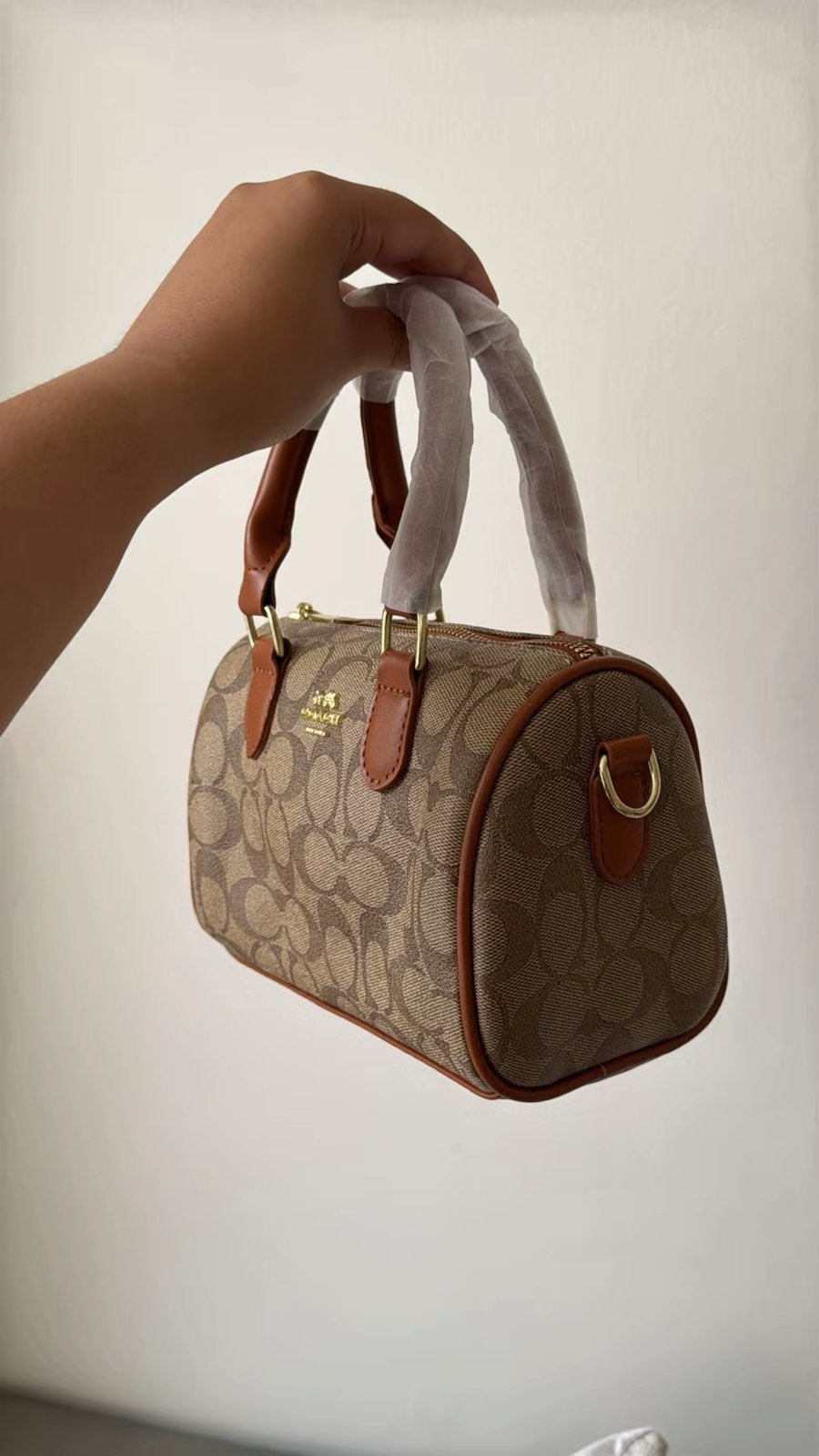 Coach tas, Ophalen of Verzenden, Nieuw, Beige