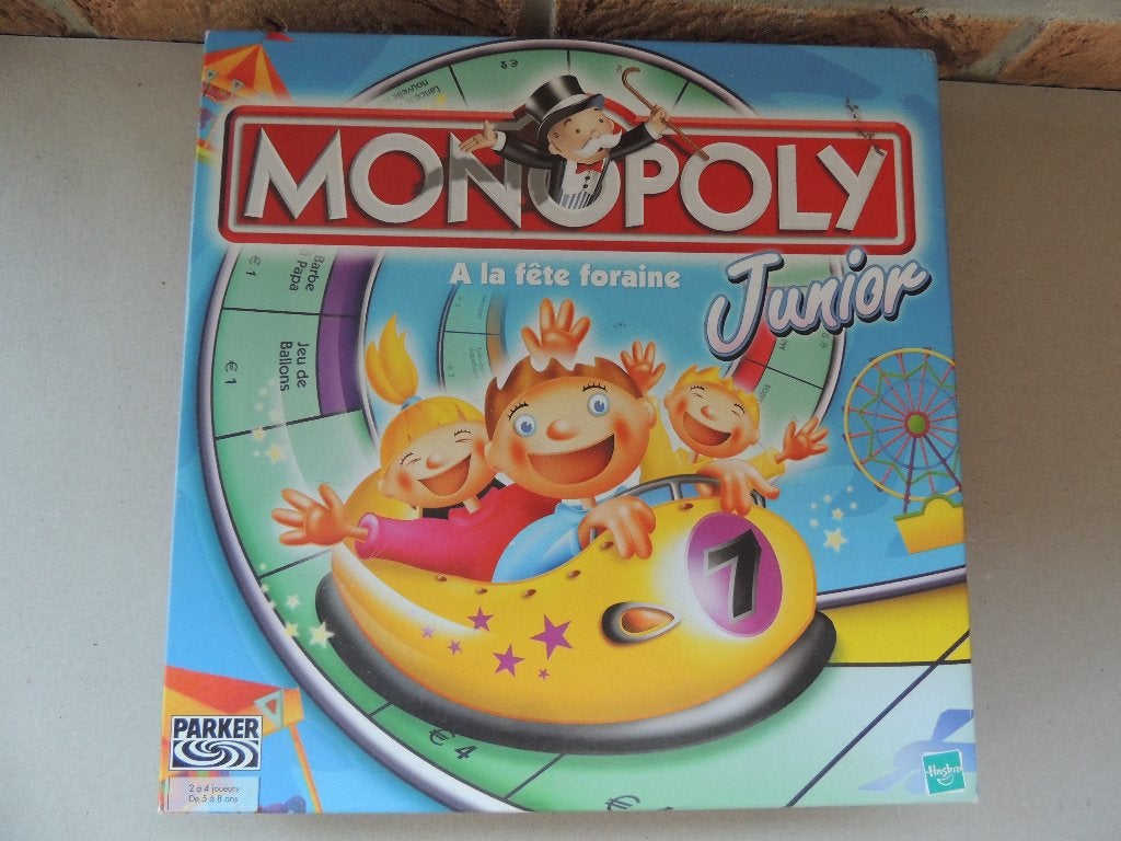 Jeu de société - Monopoly junior à la fête foraine, Hobby en Vrije tijd, Gezelschapsspellen | Bordspellen, Ophalen