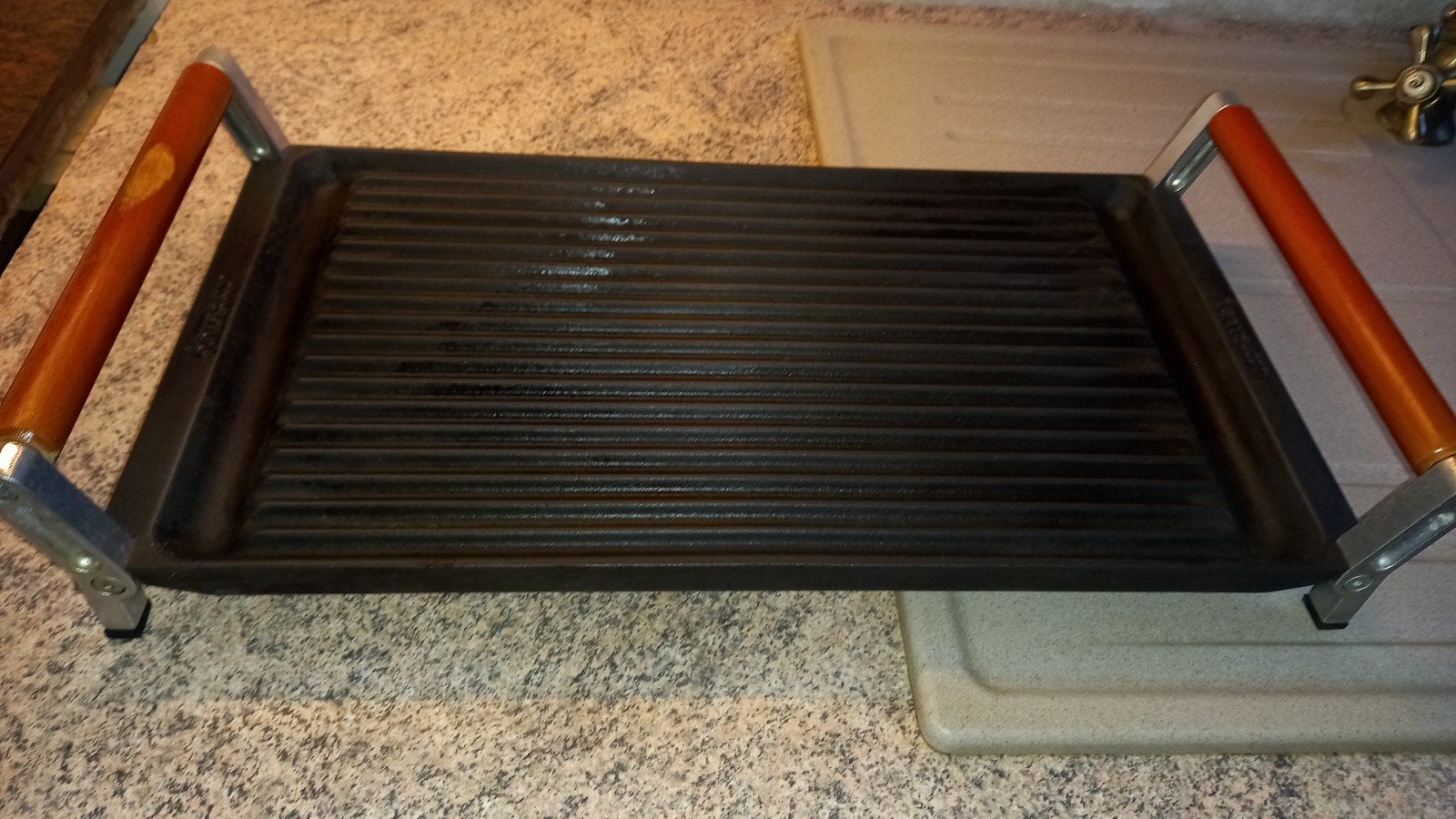 Plancha SMEG en Fonte, Electroménager, Enlèvement, Utilisé, Smeg