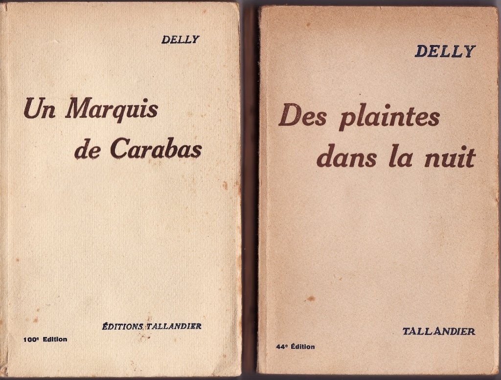 COLLECTION Delly (9 livres), Enlèvement ou Envoi, Utilisé