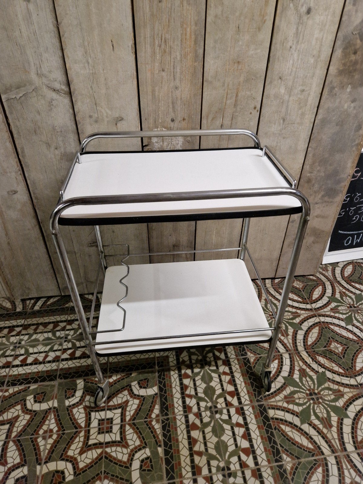 Vintage trolley/ bartafeltje, Ophalen