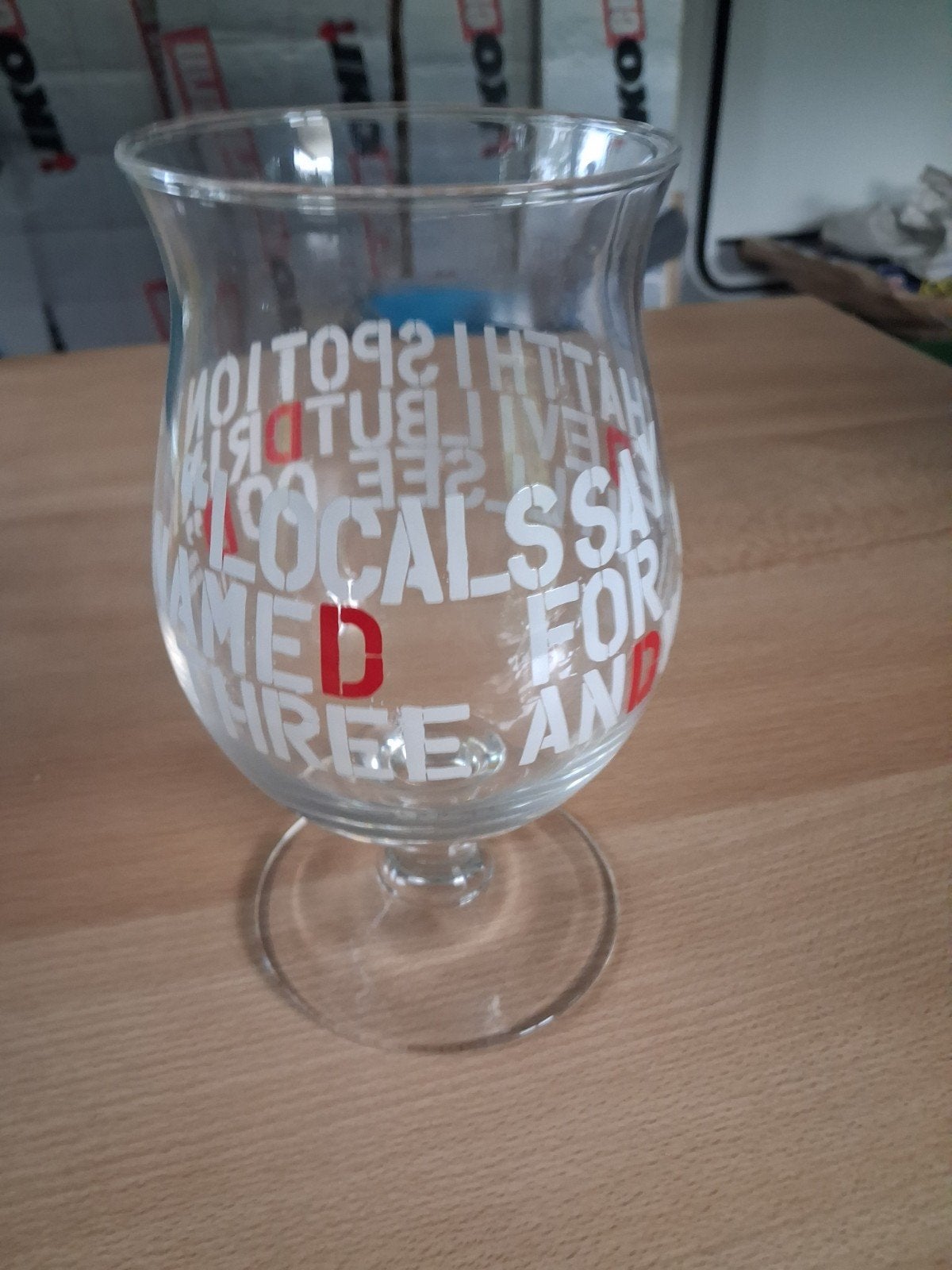 Verre Devil, Collections, Enlèvement ou Envoi, Neuf, Verre ou Verres, Duvel