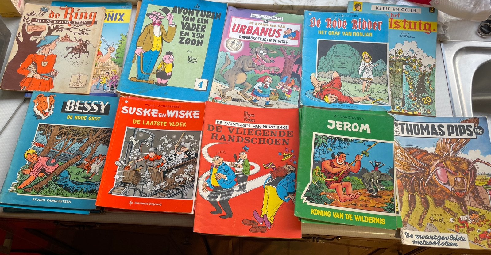 Klassieke  stripboeken, eerste drukken Nero / Marc Sleen, Ophalen, Gelezen