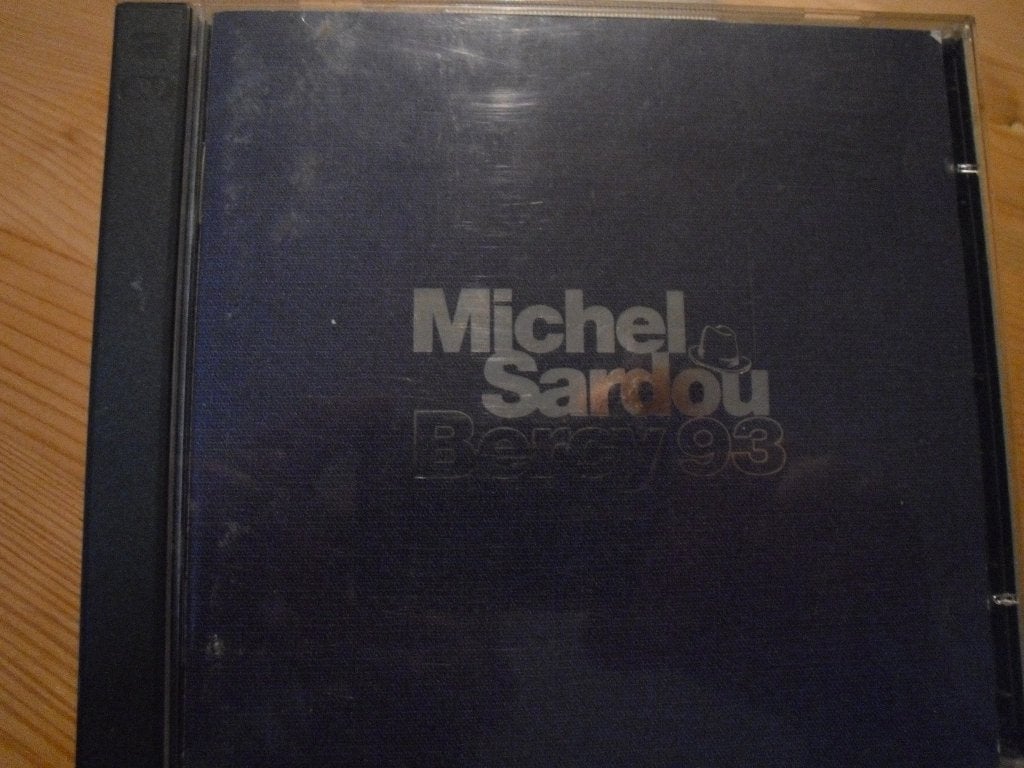 2 CD de Michel Sardou Bercy 93., Enlèvement