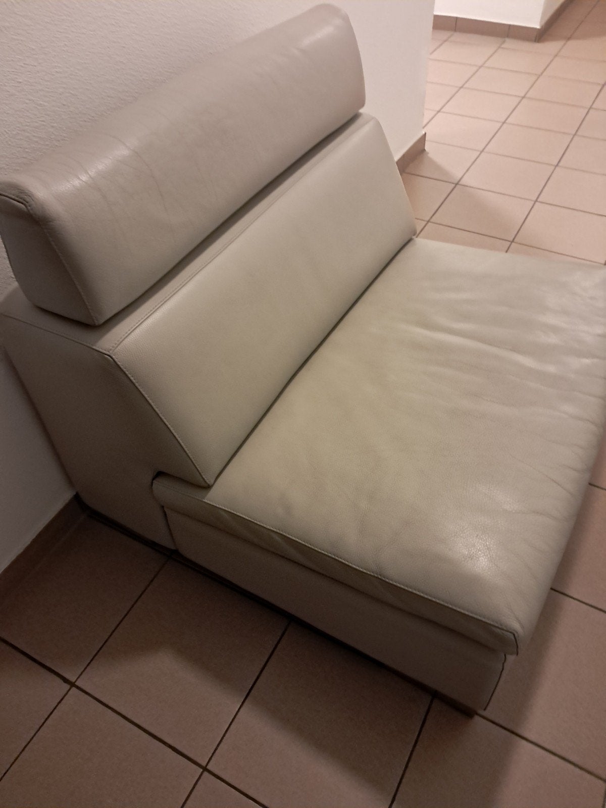 Zetel lederen goed staat., Ophalen