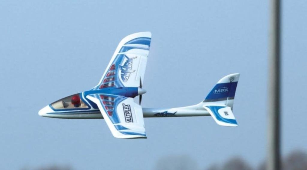 Avion RC SHARK Multiplex complet prêt à voler, Enlèvement, Neuf, Électro, RTF (Ready to Fly)