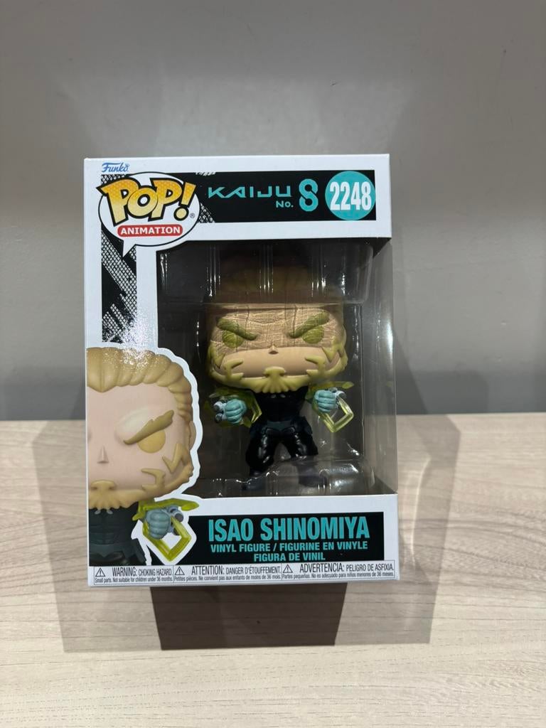 Funko Pop! Animation – Isao Shinomiya #2248 | Kaiju No. 8 |, Verzamelen, Poppetjes en Figuurtjes, Zo goed als nieuw, Ophalen of Verzenden