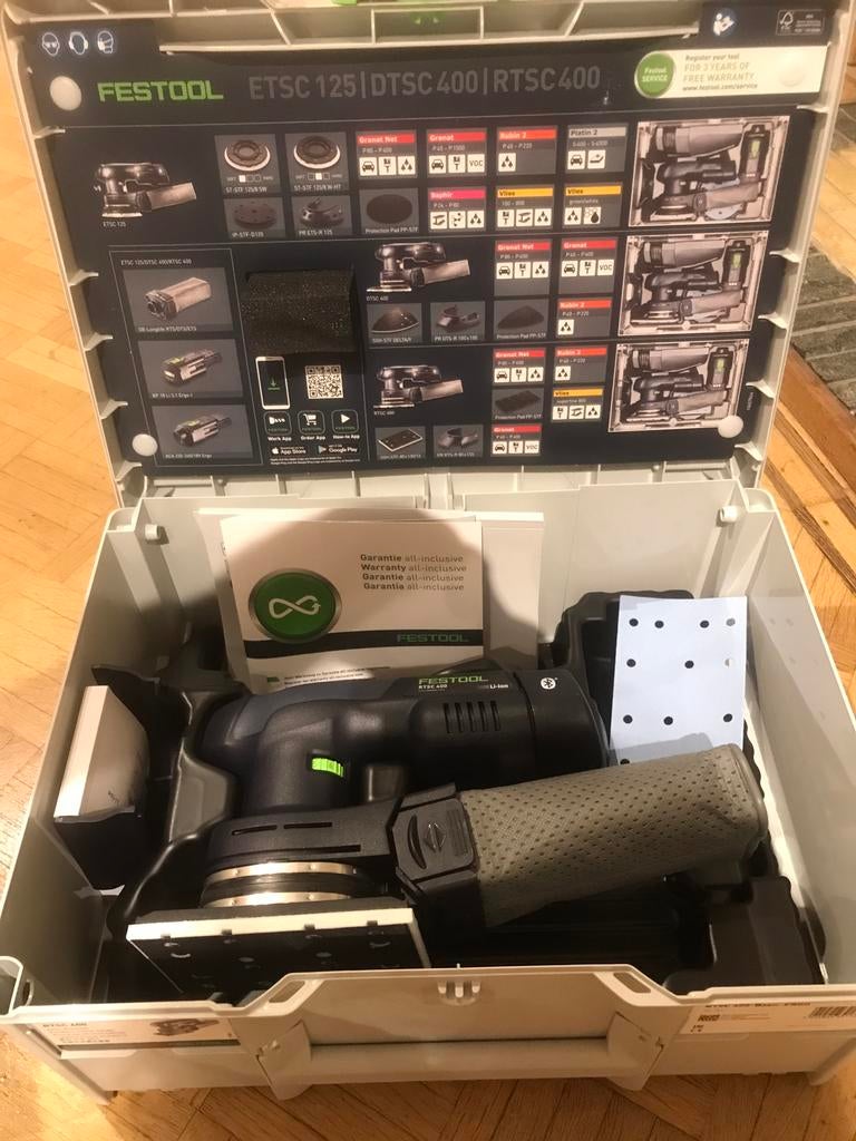 Festool RTSC 400 basic new + 1accu