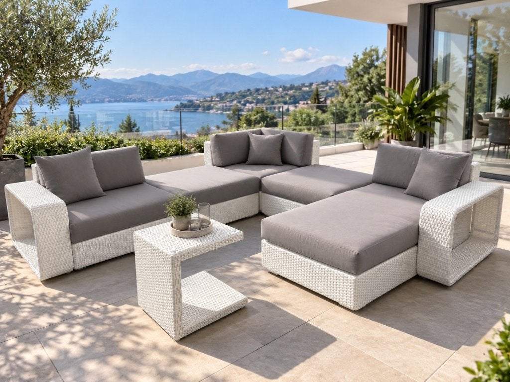 Trendy loungeset al vanaf 800 euro, Jardin & Terrasse, Envoi, Neuf