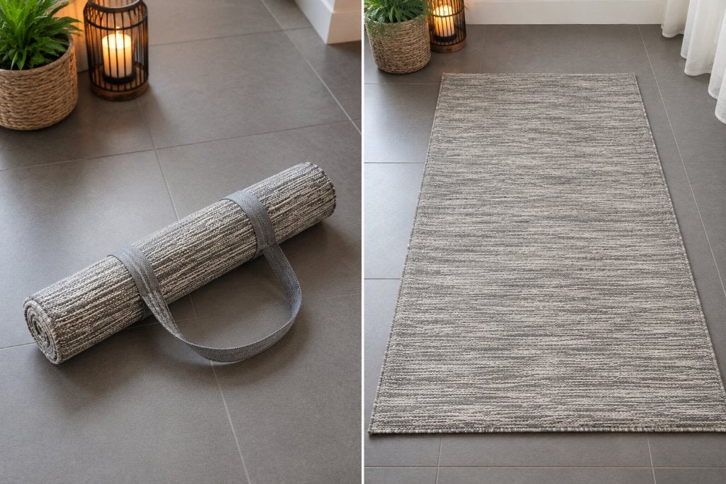 Yogamat Kimjaly, Sport en Fitness, Ophalen, Zo goed als nieuw, Yogamat