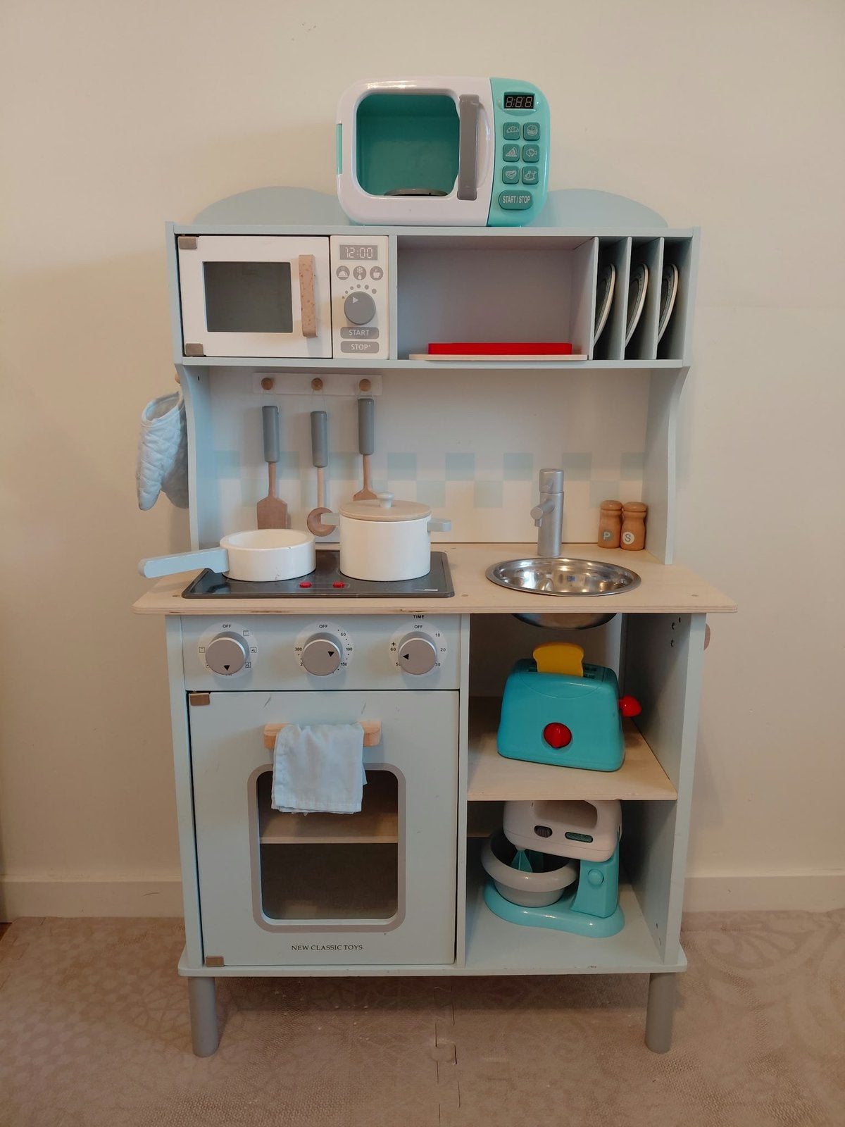 New Classic Toys Houten Speelkeuken, Ophalen, Zo goed als nieuw, Hout, Speelkeuken