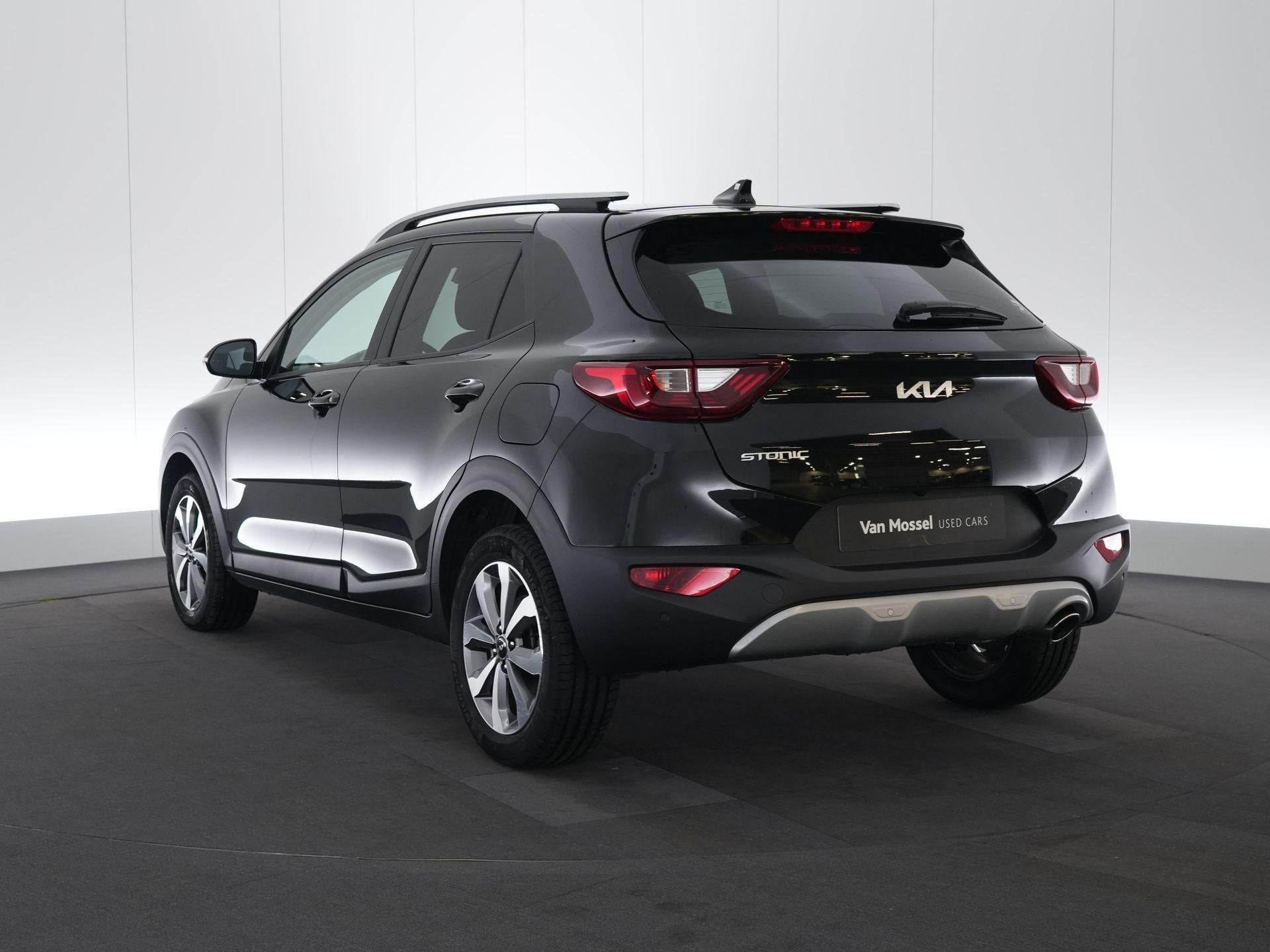 Kia Stonic 1.0 T 100 Style Edition, Autos, Kia, 710 kg, Boîte manuelle, Entretenue par le concessionnaire, Noir