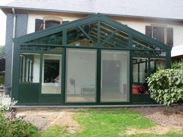 Veranda van 6,8 m x 3,94 m met 1.1K geïsoleerd glas, Tuin en Terras, Overkappingen, Gebruikt, Veranda, Ophalen