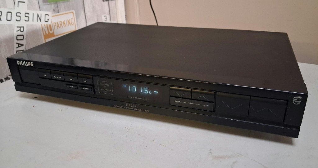 Philips FT650 Hifi Stereo Tuner – Vintage 600-serie, Enlèvement ou Envoi
