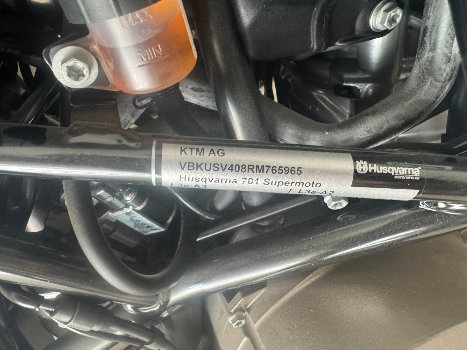 Husqvarna, Permis Moto A, Plus de 35 kW, 4 cylindres, 701 cm³