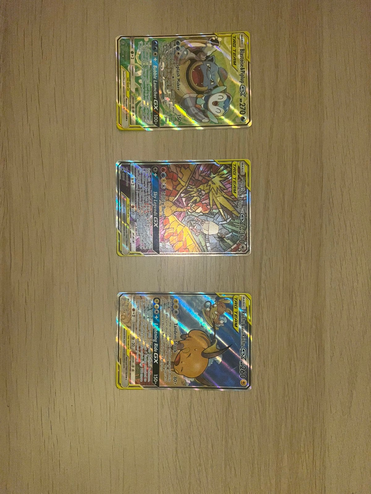 Pokemon tag team kaarten, Hobby en Vrije tijd, Verzamelkaartspellen | Pokémon, Ophalen of Verzenden, Zo goed als nieuw, Meerdere kaarten