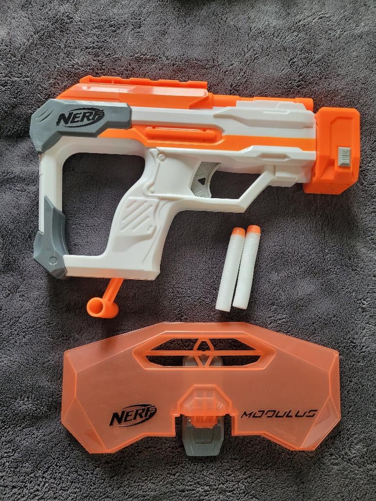 Nerf N-Strike modulus Strike & Defend kit, Enfants & Bébés, Jouets | Extérieur | Jeu d'action, Comme neuf, Enlèvement ou Envoi