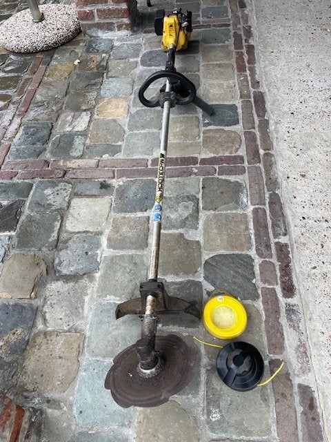 Bosmaaier - graskantsnijder McCullogh, Tuin en Terras, Ophalen, Benzine, Gebruikt, McCULLOCH