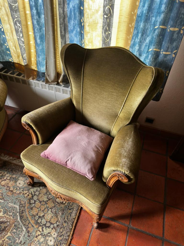 Oude zetel set, Antiek en Kunst, Ophalen
