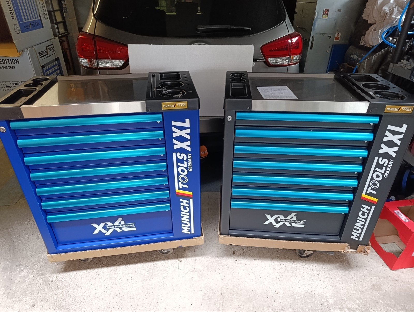 servante d'atelier xxl avec outils