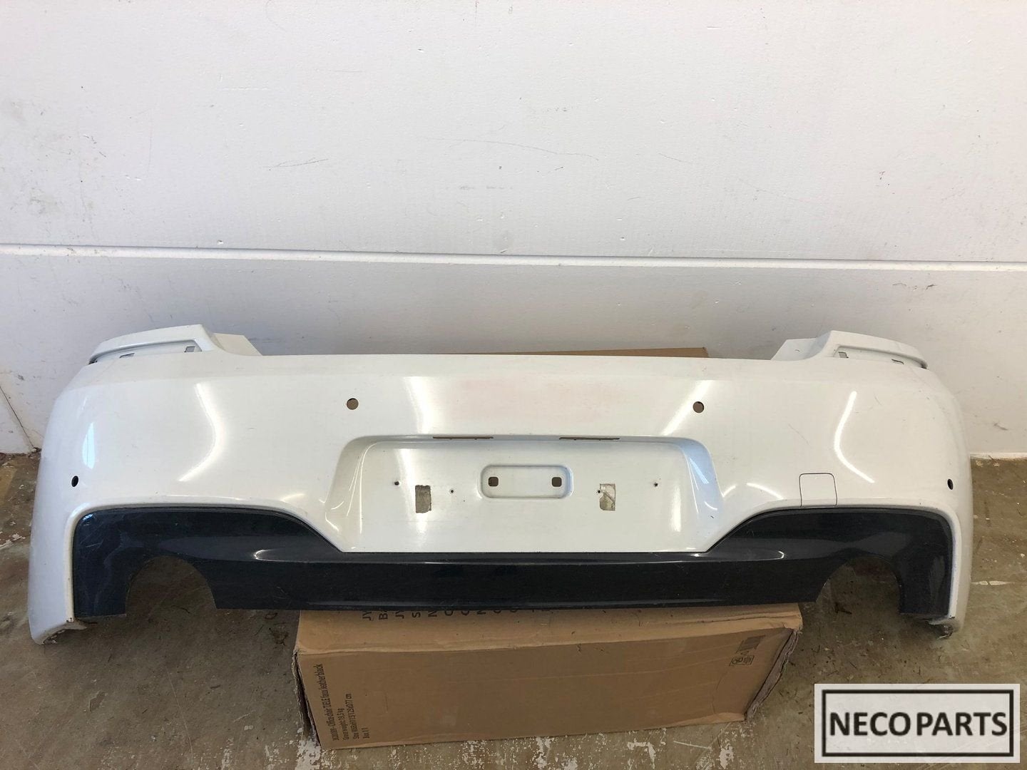 Bmw 6 serie f06 f12 f13 m pakket bumper achterbumper origine, Arrière, -, Enlèvement, Utilisé