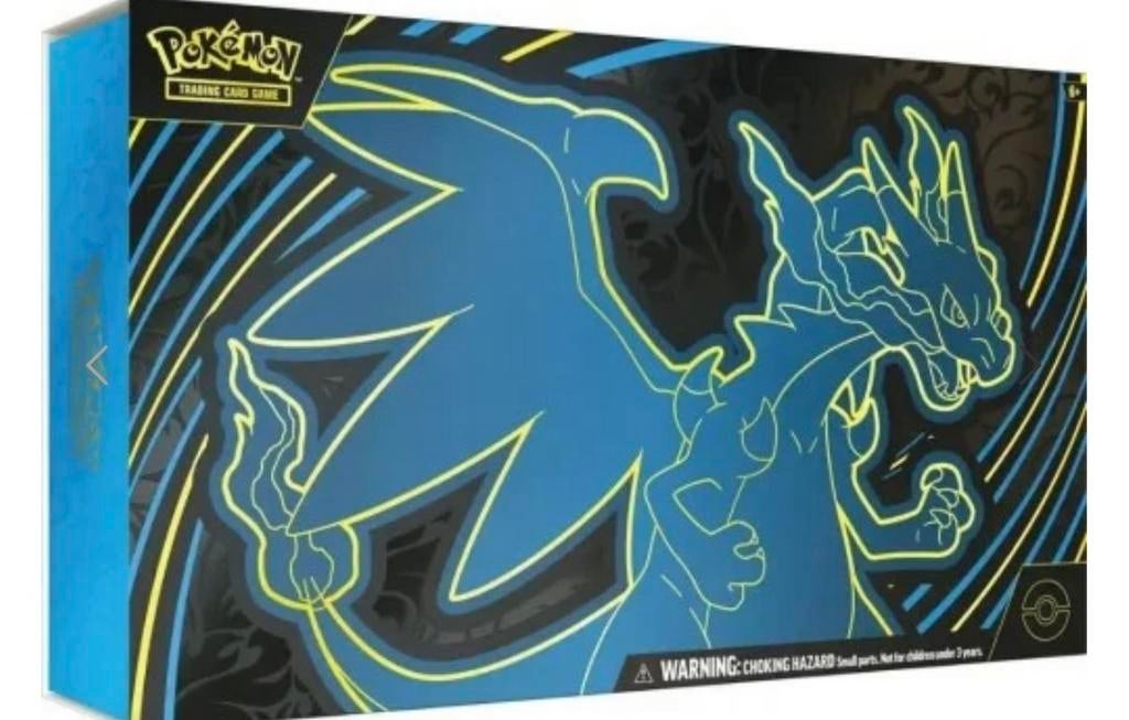 Phantasmal Flames Ultra premium Charizard + 3Phant. F.ETB’s, Hobby en Vrije tijd, Verzamelkaartspellen | Pokémon, Ophalen of Verzenden