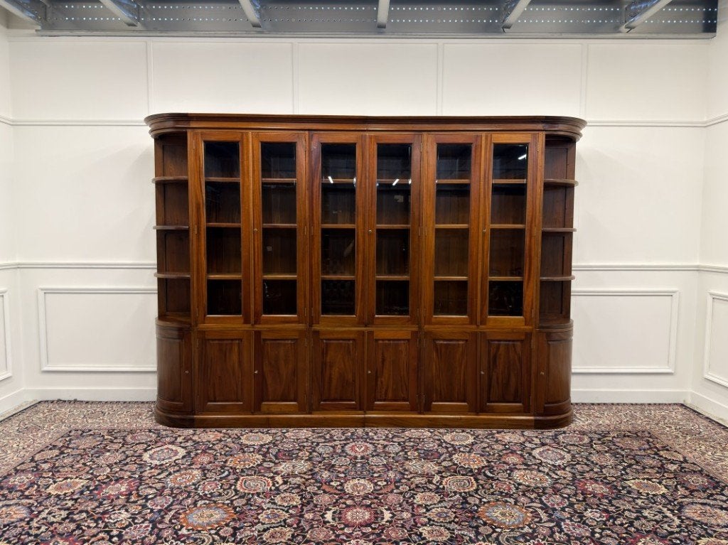 Grote Klassieke Engelse Boekenkast Kast, Antiek en Kunst, Ophalen