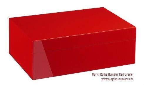 MORICI ROMA RED GRAIN DIGITALE HUMIDOR top merk humidor  h69, Collections, Articles de fumeurs, Briquets & Boîtes d'allumettes