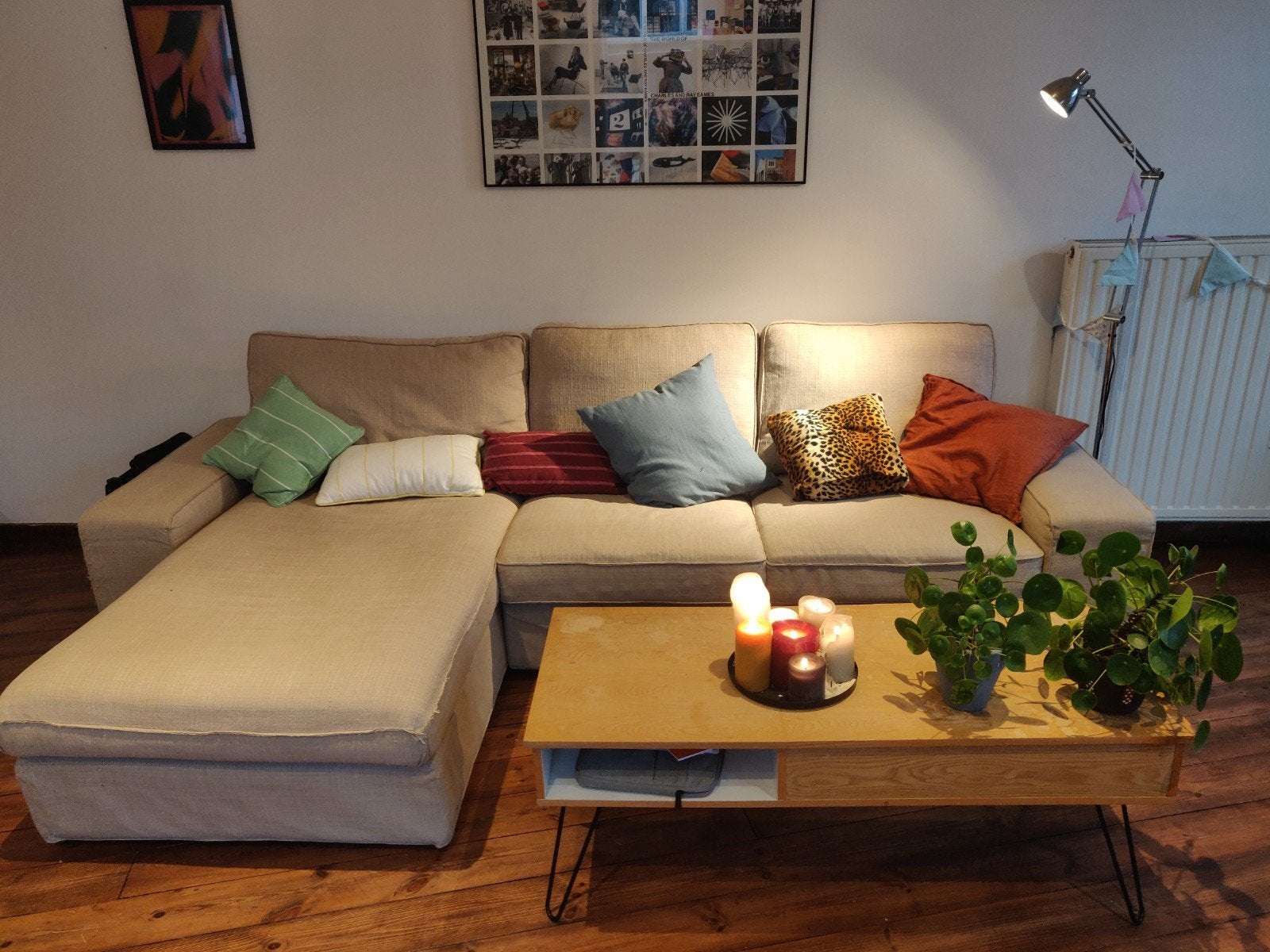 zetel longchair, Enlèvement, Utilisé, Tissus