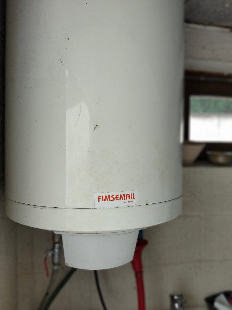 elektrische boiler, Doe-het-zelf en Bouw, Chauffageketels en Boilers, 20 tot 100 liter, Ophalen, Gebruikt, Boiler