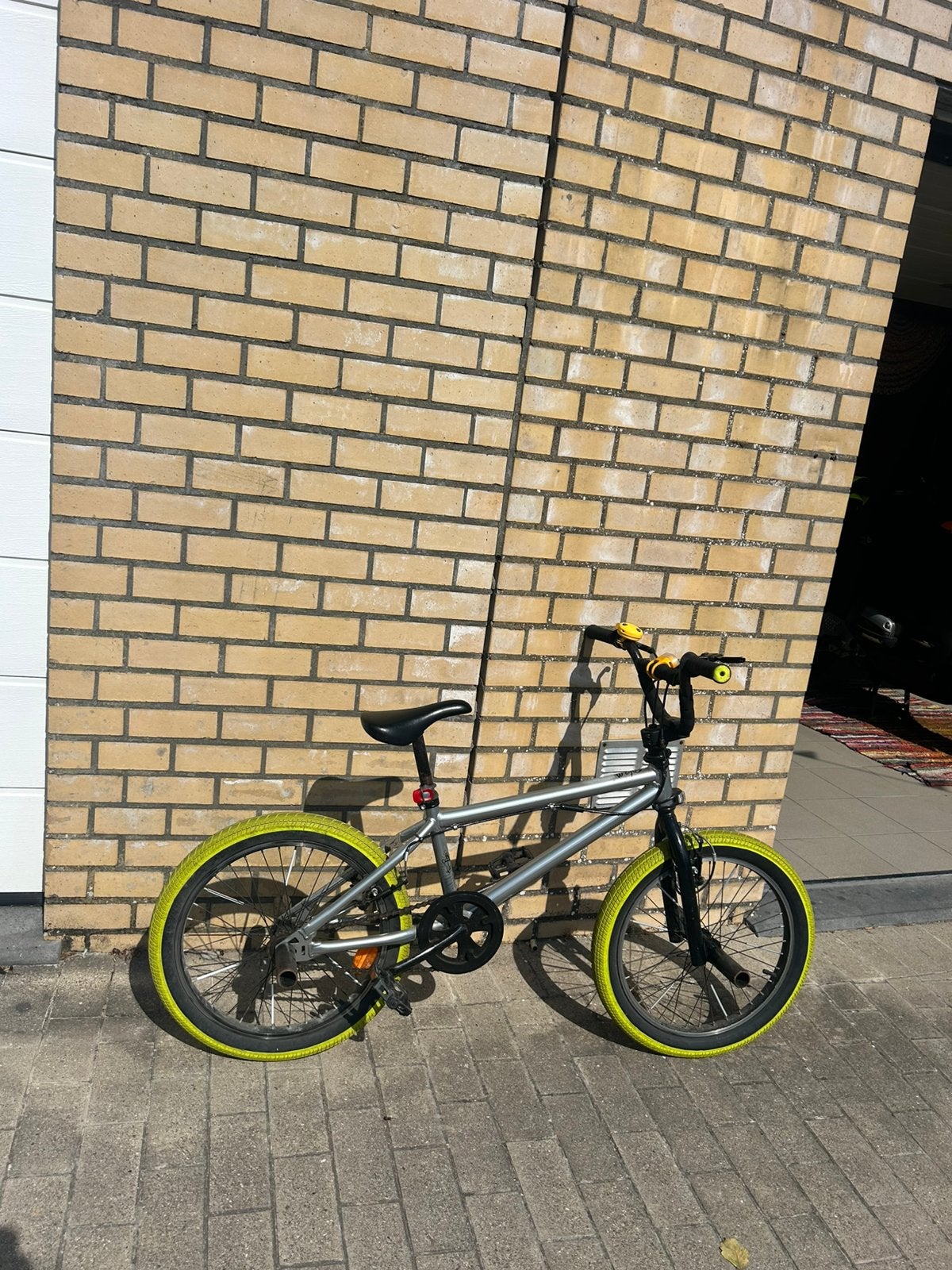 Stoere BMX te koop, Fietsen en Brommers, Fietsen | Crossfietsen en BMX, Ophalen, Gebruikt, Staal, Velgrem