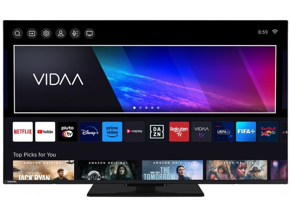 TV 4K QLED Toshiba 50* (HDR, 60HZ) - Comme neuve, Comme neuf, Enlèvement, Smart TV, QLED