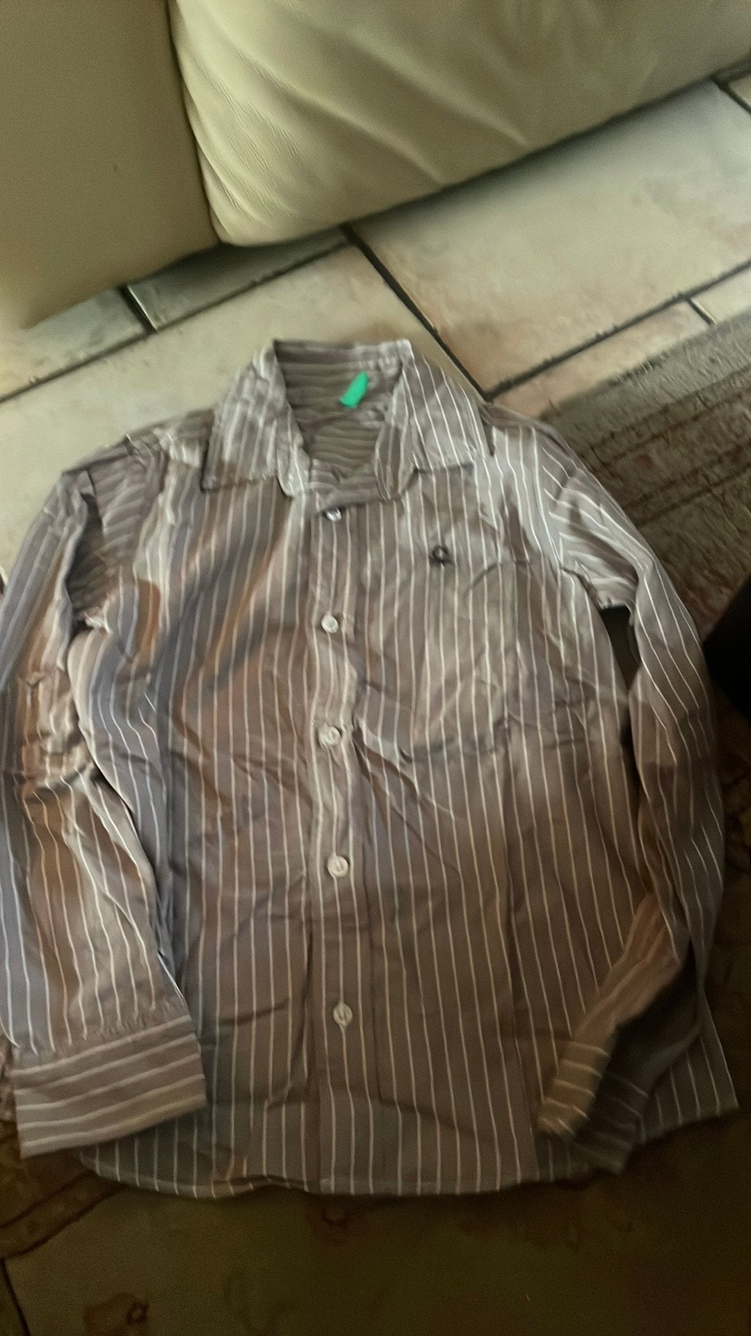 Hemd 7-8 jaar benneton, Kinderen en Baby's, Kinderkleding | Maat 134, Ophalen, Gebruikt