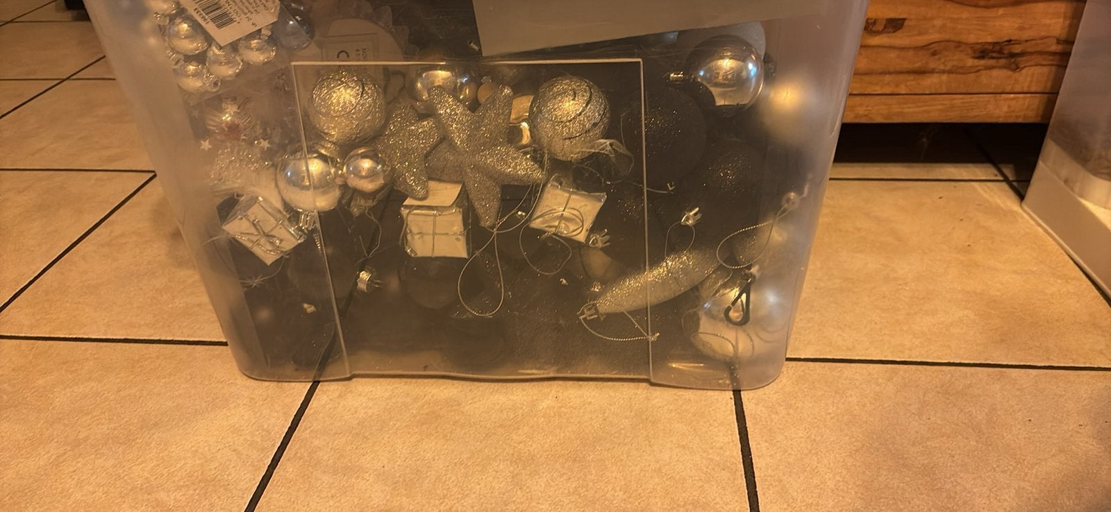 Kerstballen, Diversen, Ophalen