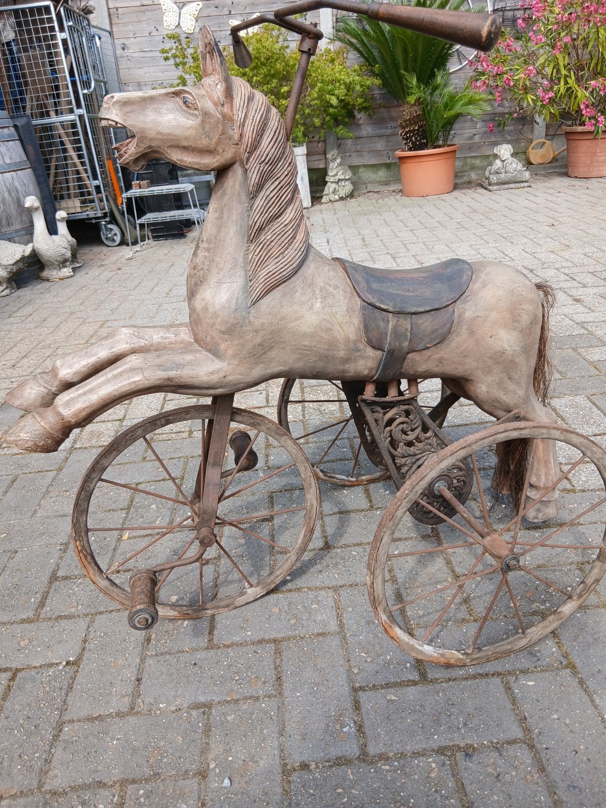 Houte paardje, Antiek en Kunst, Ophalen