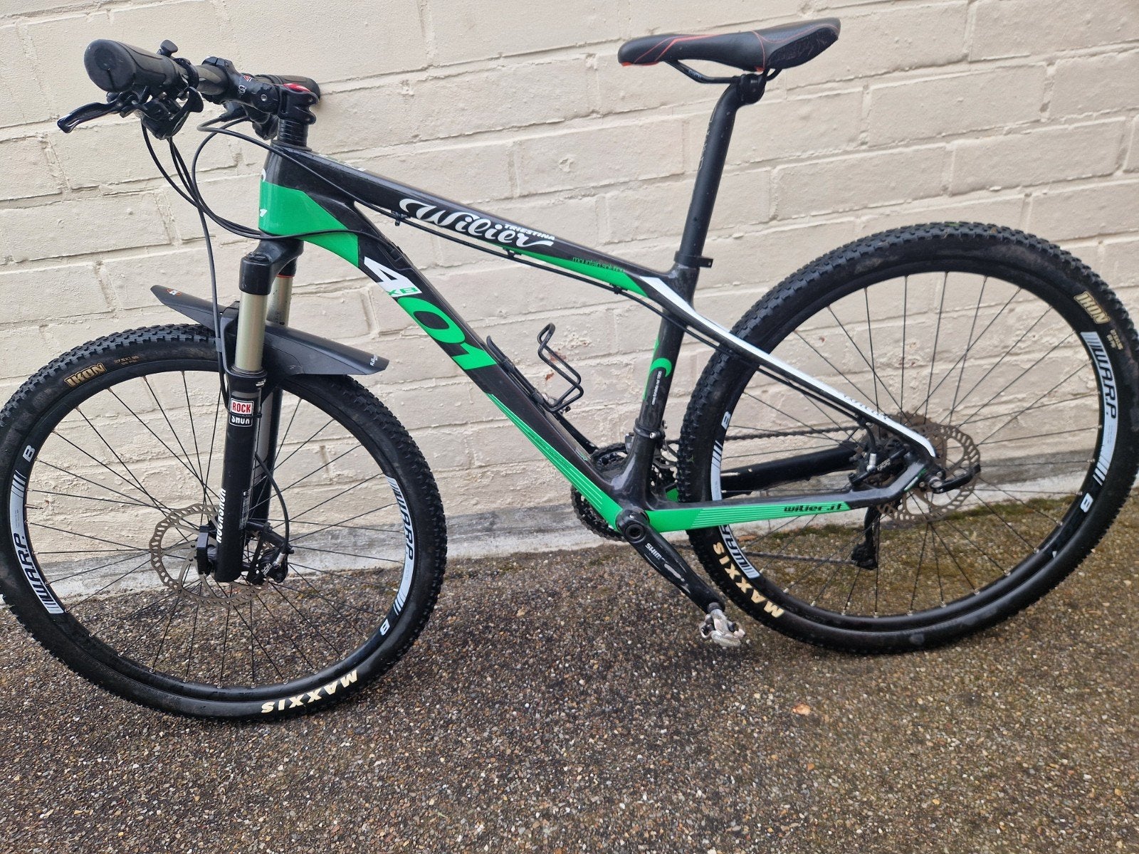 willier triestina carbon mtb maat S 27,5 wielset, Hardtail, 45 tot 49 cm, Zo goed als nieuw, Dames