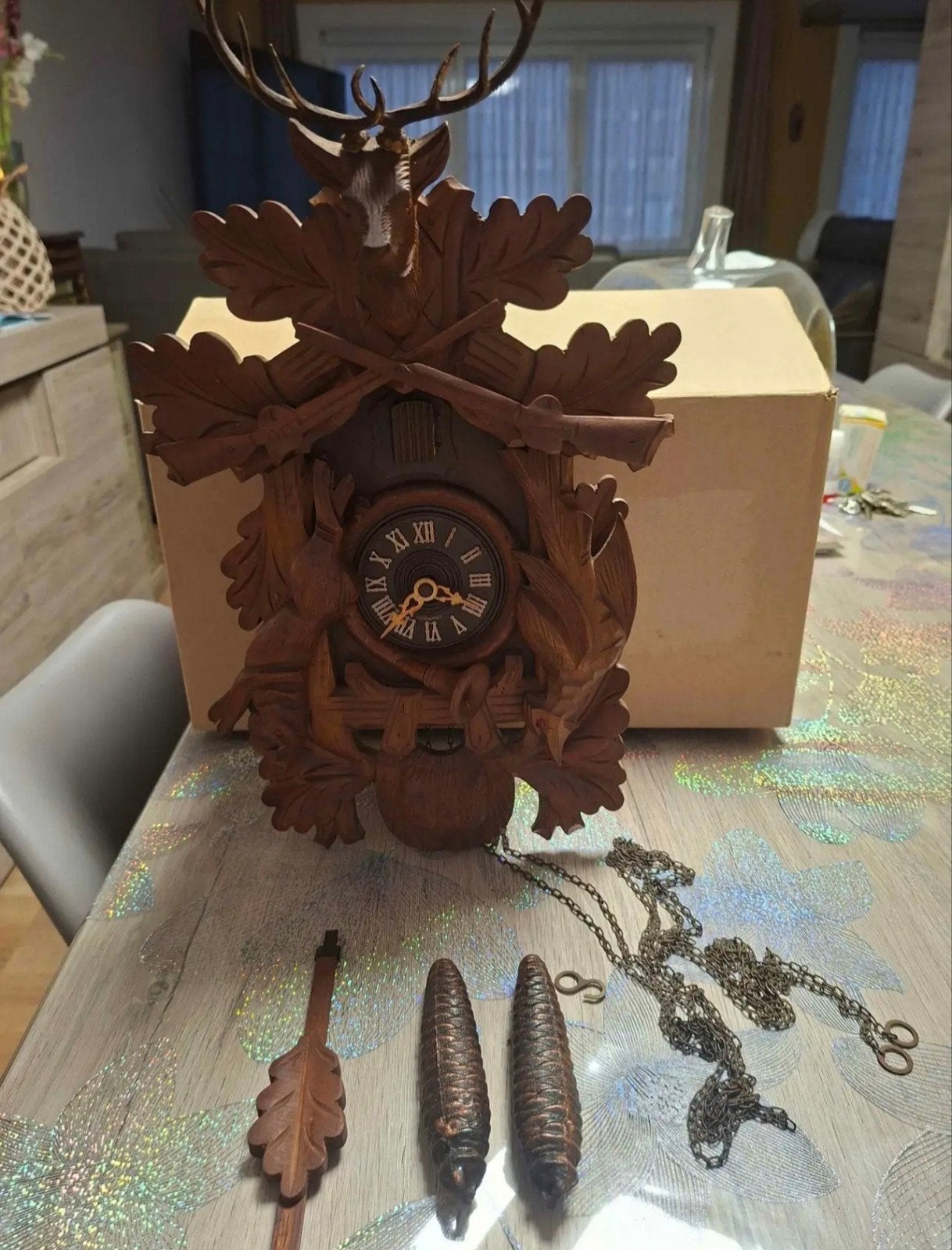 Horloge, Antiquités & Art, Enlèvement